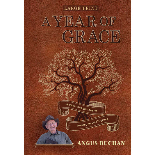 A Year of Grace Large Print (Hardcover)