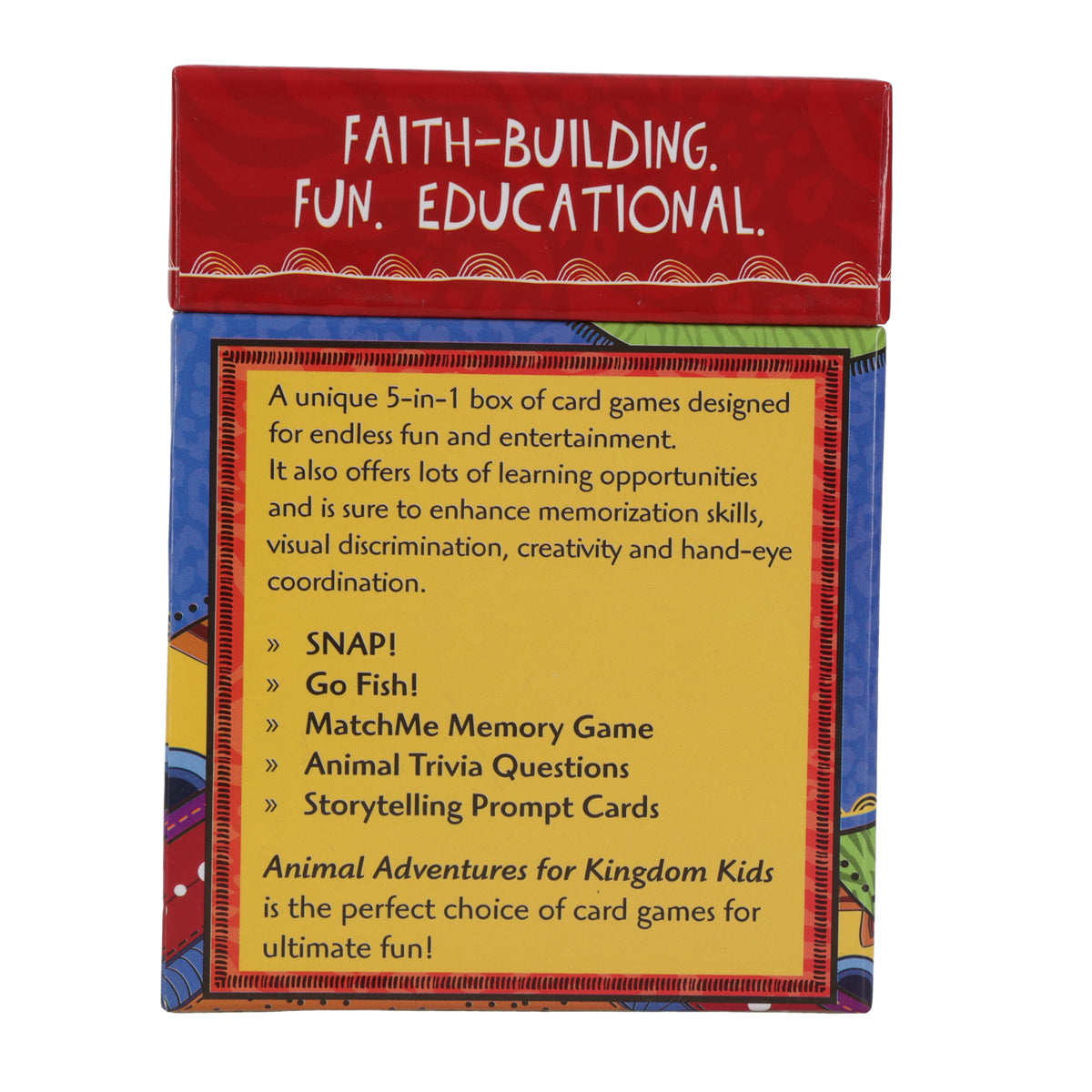 Animal Adventures For Kingdom Kids (Game Cards)