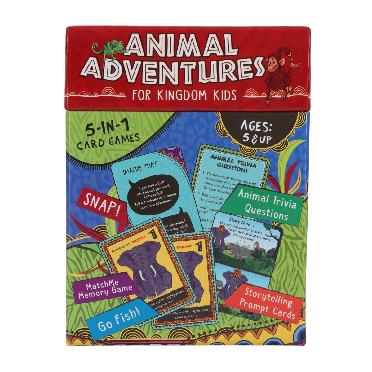 Animal Adventures For Kingdom Kids (Game Cards)