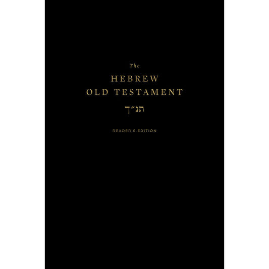 The Hebrew Old Testament, Reader's Edition (Hardcover)