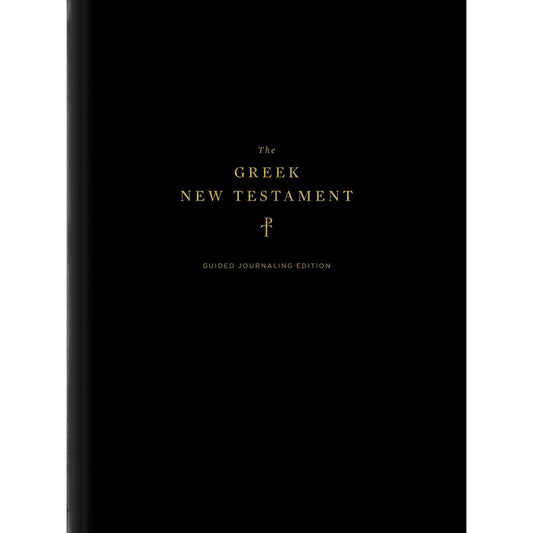 ESV Greek New Testament Cambridge Guided Annotating Edition Black (Hardcover)