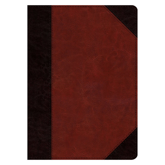 ESV Brown Cordovan Imitation Leather Study Bible Personal Size 