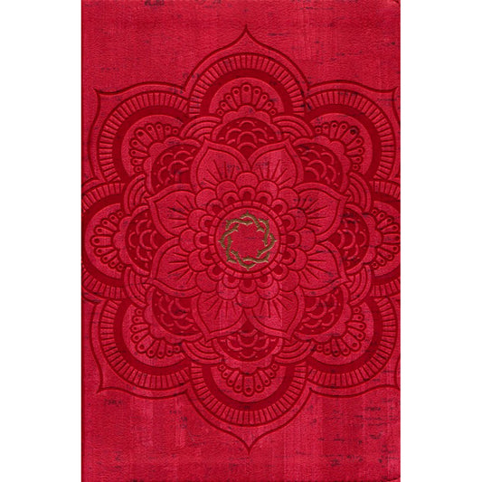 CSB Essential Teen Study Bible Red Flower Cork (Imitation Leather)