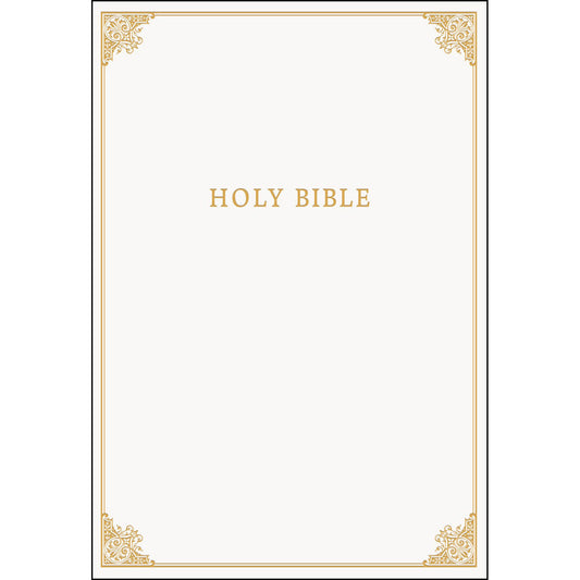CSB Family Giant Print Bible White Bonded Leather Over Board (Bonded Leather)