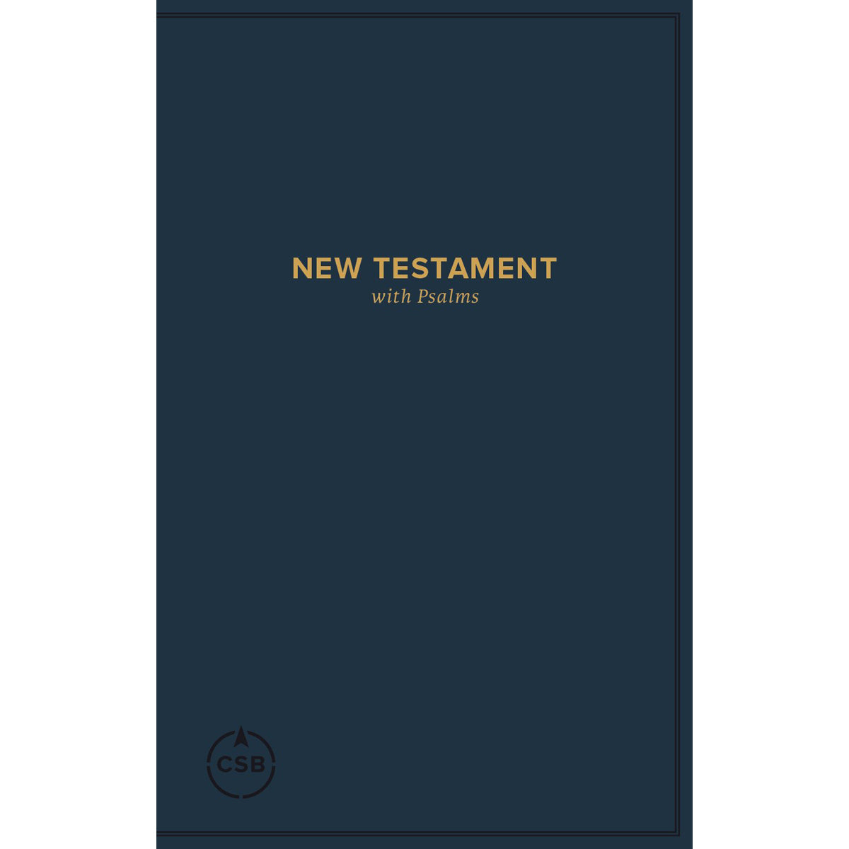CSB Pocket New Testament With Psalms Navy (Paperback)