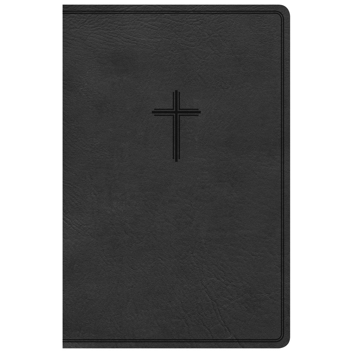KJV Black Imitation Leather Everyday Study Bible Comfort Print