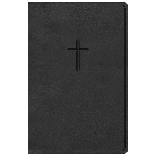 KJV Black Imitation Leather Everyday Study Bible Comfort Print