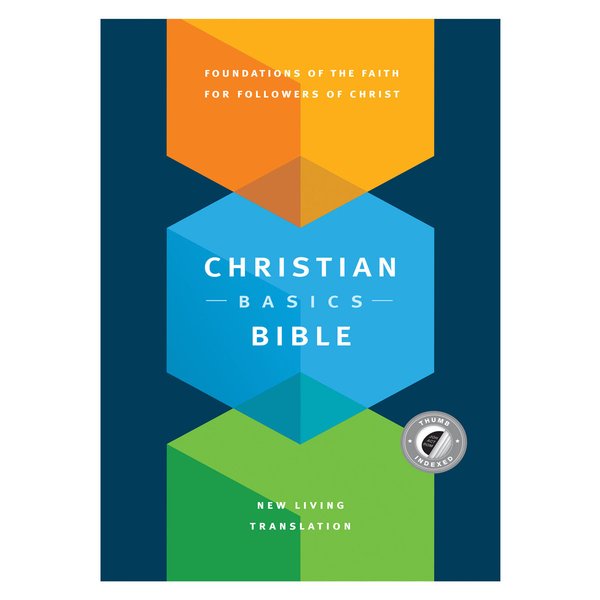 NLT Christian Basics Bible Indexed (Hardcover)