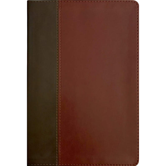 NKJV LASB 3rd Edition LP Ind Red Let Brown / Mahogany (Imitation Leather)