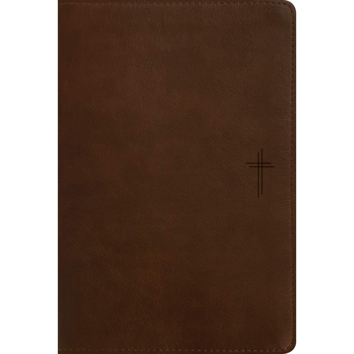 NLT Filament Compact Bible, Red Letter, Rustic Brown (Imitation Leather)