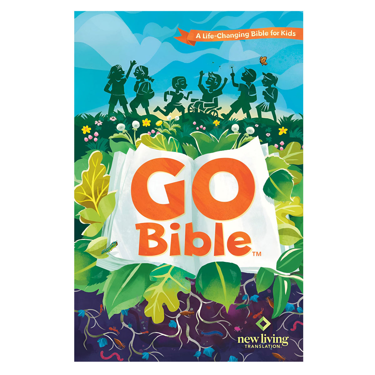 NLT Hardcover Go Bible for Kids