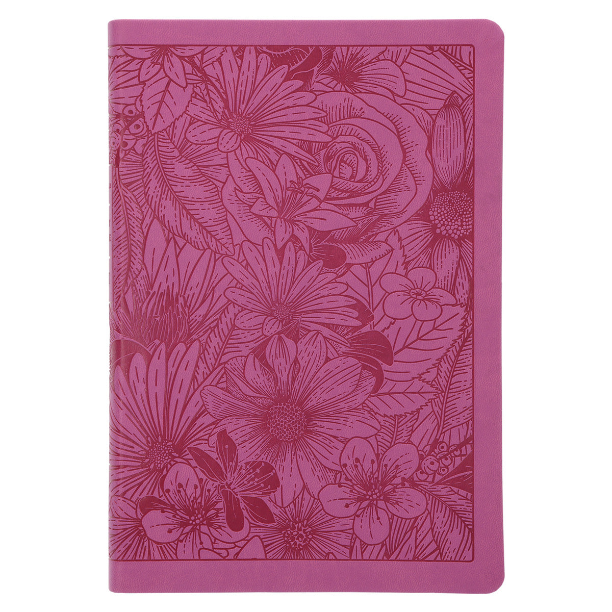 NLT Filament Premium Value Thinline Bible, Large Print, Garden Pink (Imitation Leather)