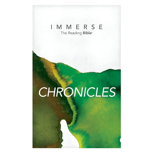 NLT Paperback Immerse the Reading Bible Chronicles