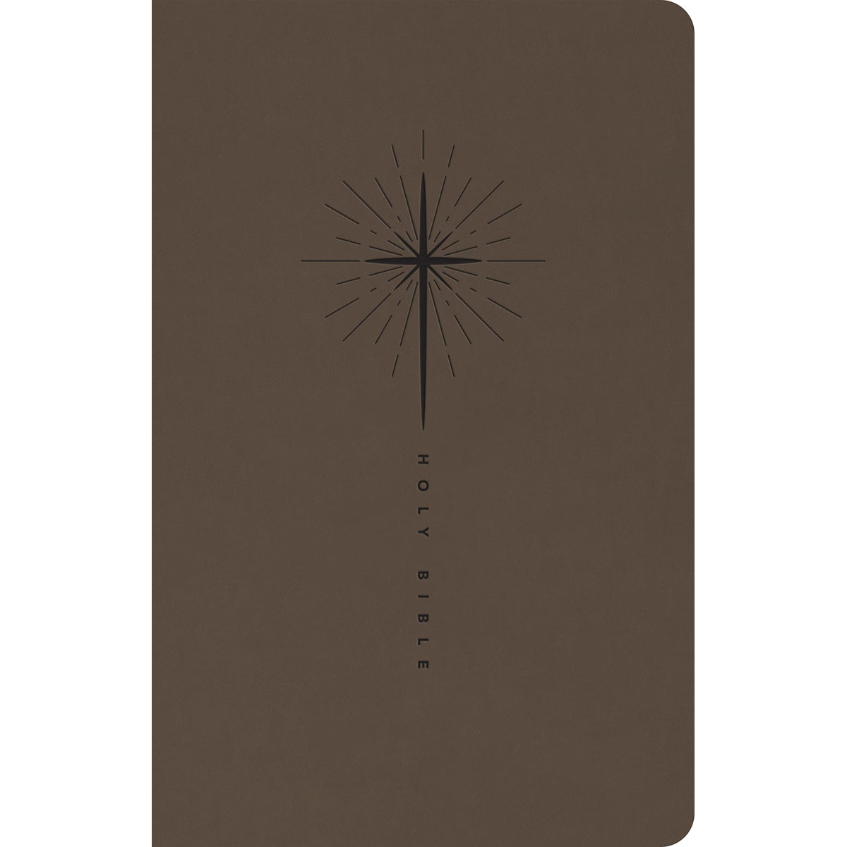 NLT Premium Gift Bible, Red Letter, Star Cross Taupe (Immitation Leather)