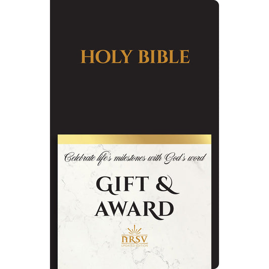 NRSV Updated Edition Gift & Award Bible Black (IM)