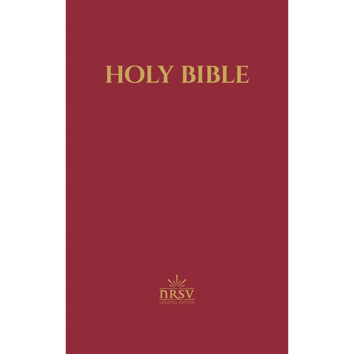 NRSV Updated Edition Pew Bible Burgundy (Hardcover)