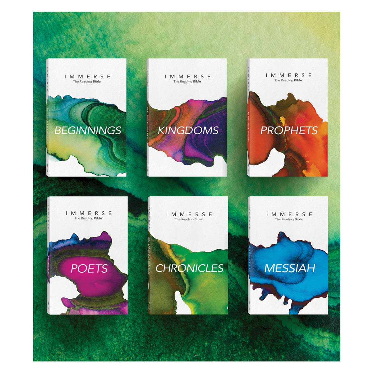 NLT Paperback Immerse Complete Set The Reading Bible