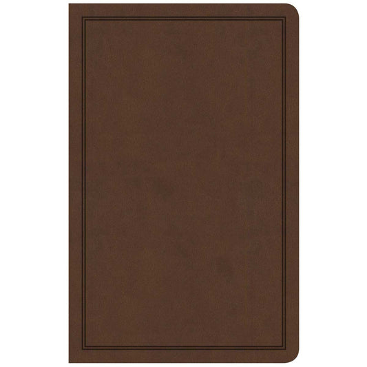 CSB Deluxe Gift Bible Brown (Imitation Leather)