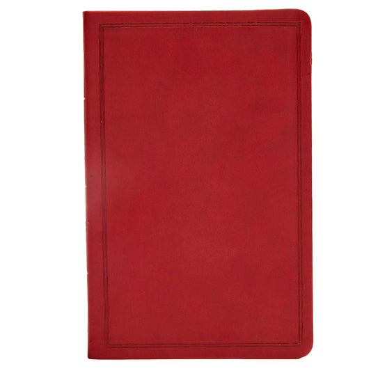 CSB Deluxe Gift Bible Burgundy (Imitation Leather)