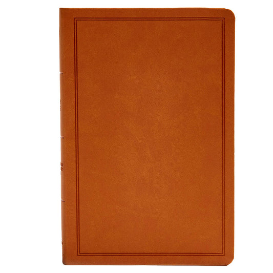 CSB Deluxe Gift Bible Tan (Imitation Leather)