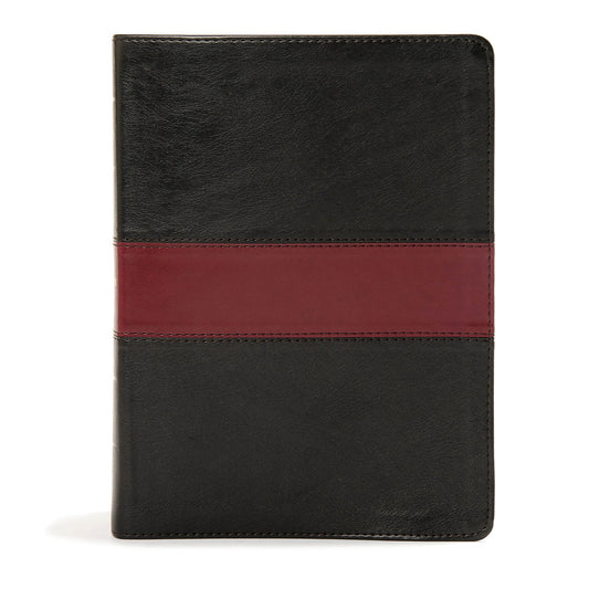 KJV Apologetics Study Bible Black / Red (Imitation Leather)