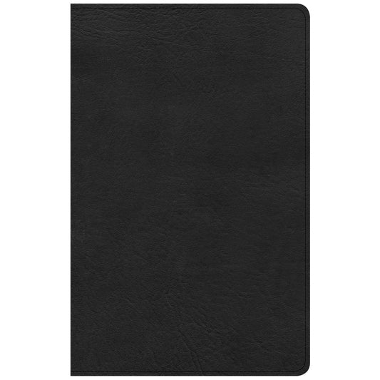 KJV Personal Size Reference Bible Large Print Indexed Black (Imitation Leather)