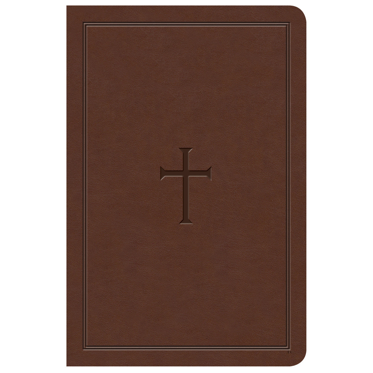 KJV Compact Reference Bible Large Print Brown (Imitation Leather)