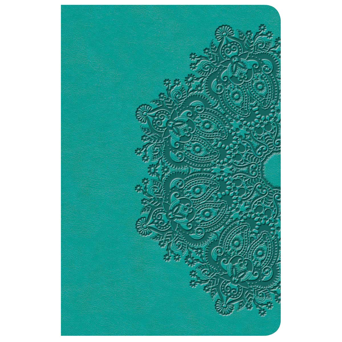 KJV Compact Reference Bible Large Print Teal (Imitation Leather)