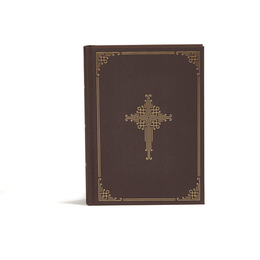 CSB Ancient Faith Study Bible Brown (Hardcover)