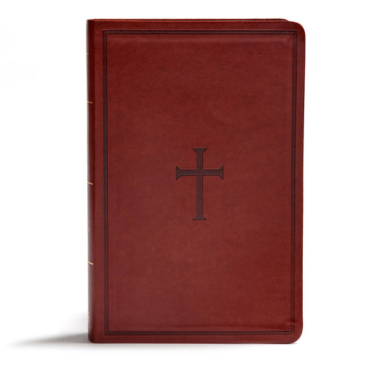 KJV Reference Bible Giant Print Brown (Imitation Leather)