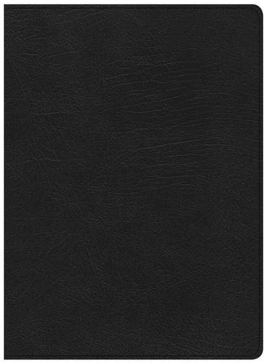CSB Life Essentials Study Bible Black (Genuine Leather)