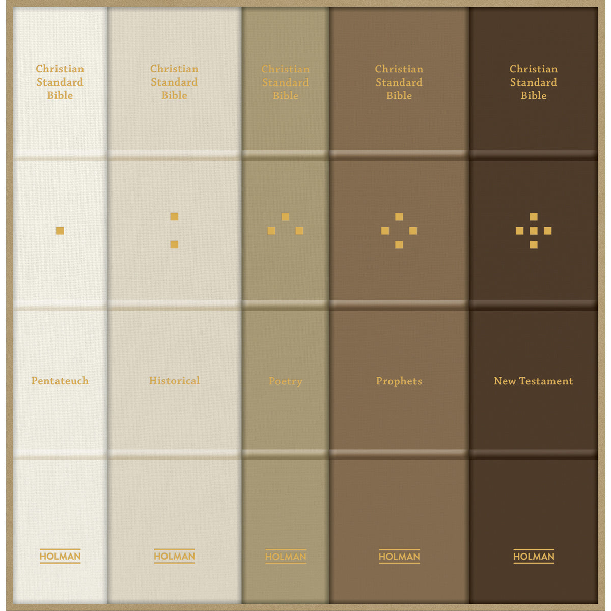 CSB Reader's Bible 5 Volume Collection Cloth Over Board (Hardcover)