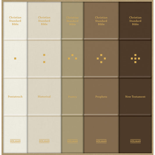 CSB Reader's Bible 5 Volume Collection Cloth Over Board (Hardcover)