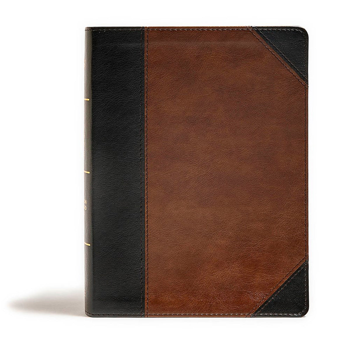 CSB Tony Evans Study Bible Black / Brown (Imitation Leather)