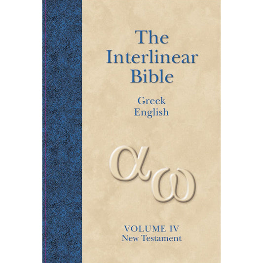 The Interlinear Greek / English Bible Volume 4: New Testament (Hardcover)