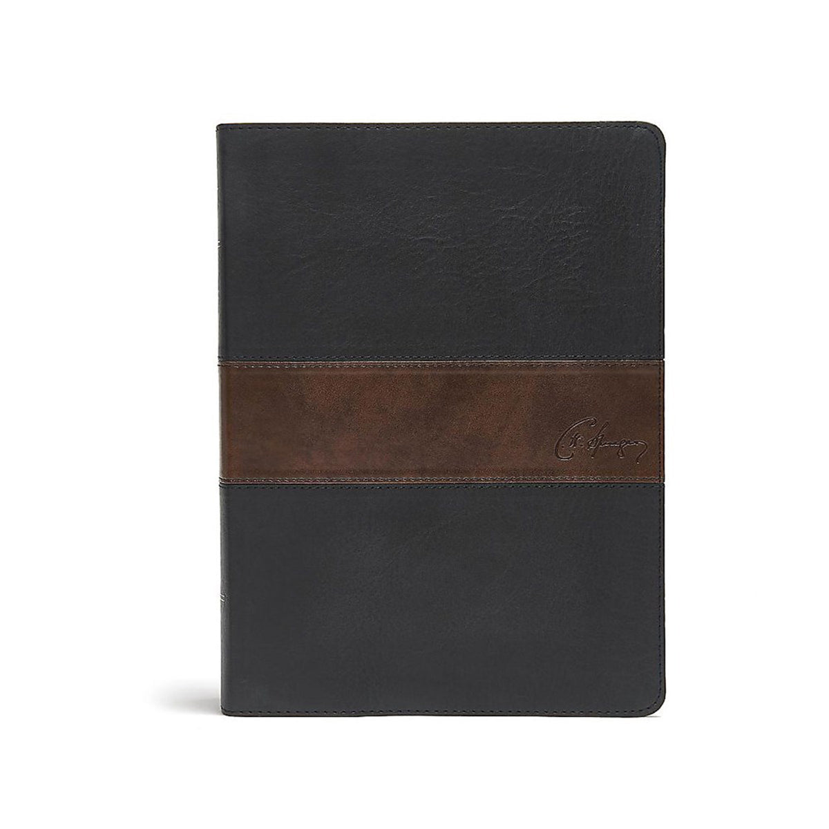 CSB Spurgeon Study Bible Black Brown (Imitation Leather)