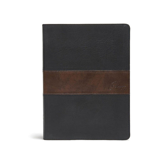 CSB Spurgeon Study Bible Black Brown (Imitation Leather)
