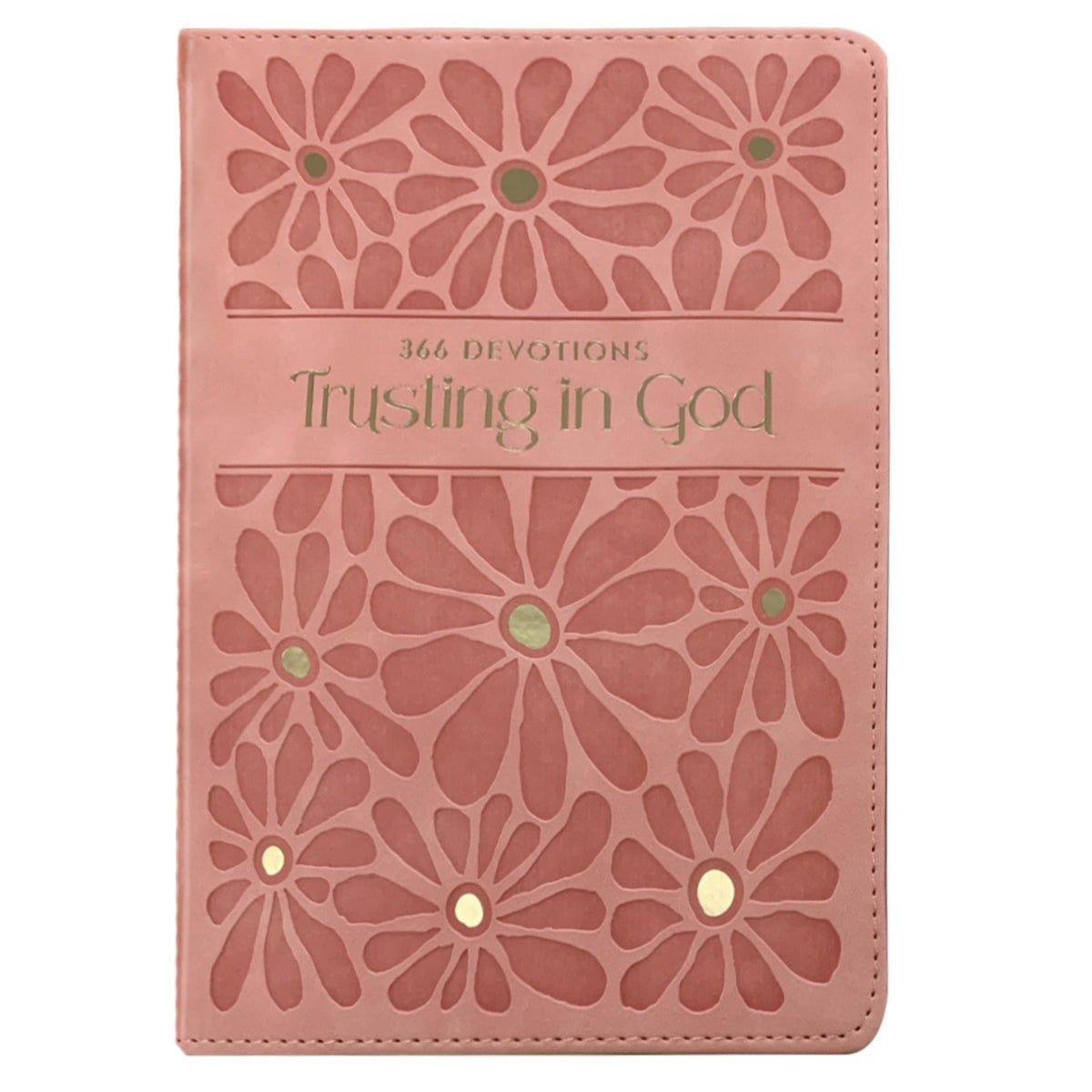 Trusting in God: 366 Devotions (Faux Leather)