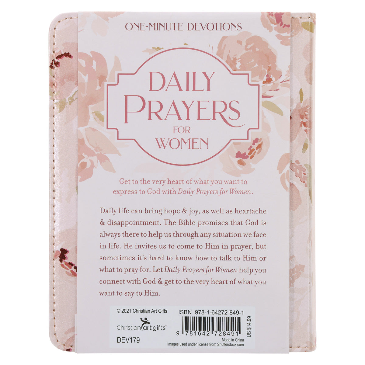 Daily Prayers For Women Faux Leather
