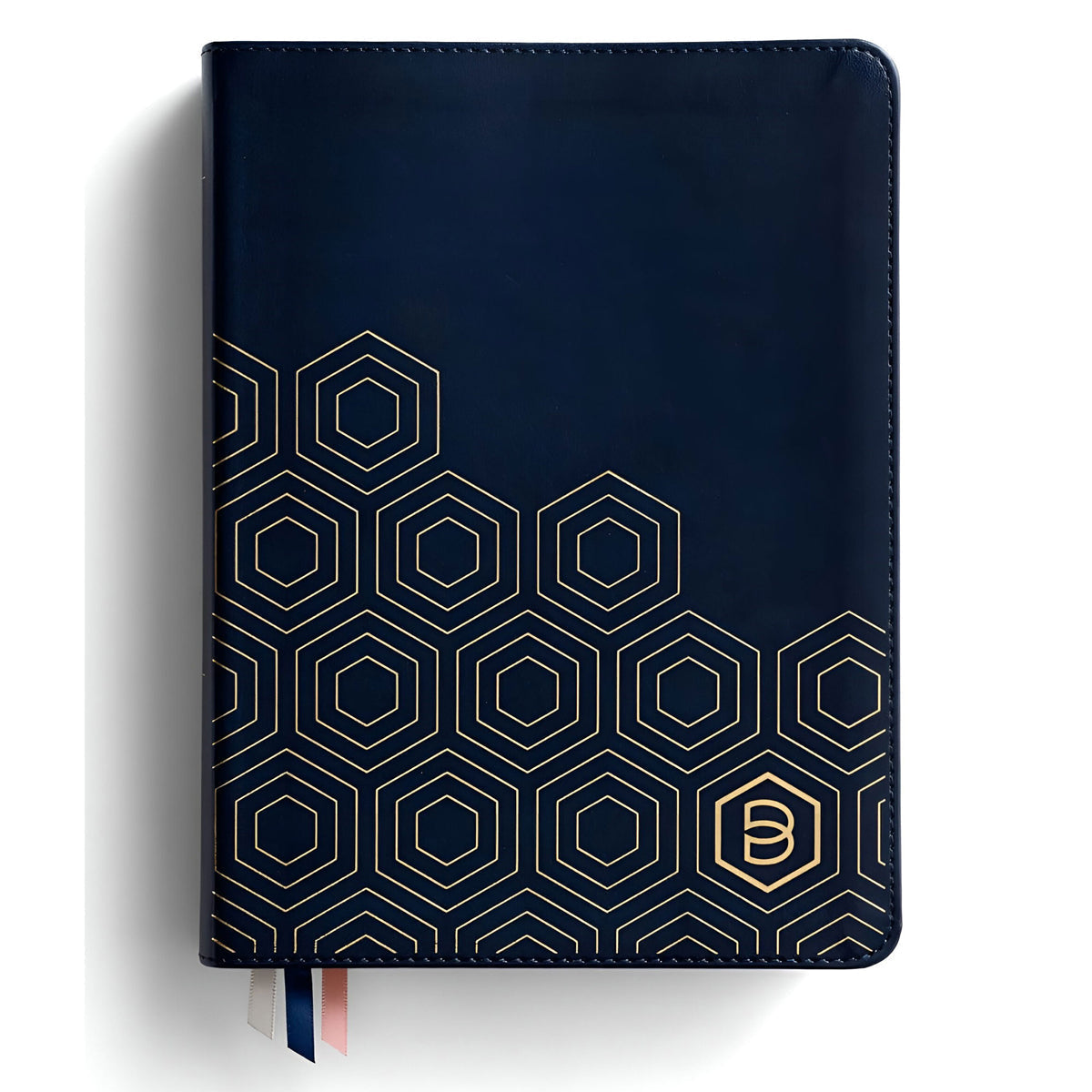 NLT Navy Imitation Leather One Step Closer Bible