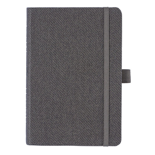 Baxter Undated Planner Pocket Edition Grey (Durable Synthetic Fiber Flexcover)