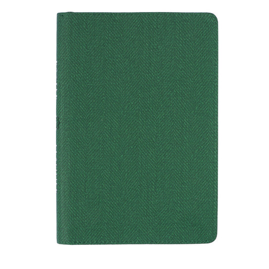Baxter Undated Planner Premium Edition Green (Durable Synthetic Fibre Flexcover With Zip)