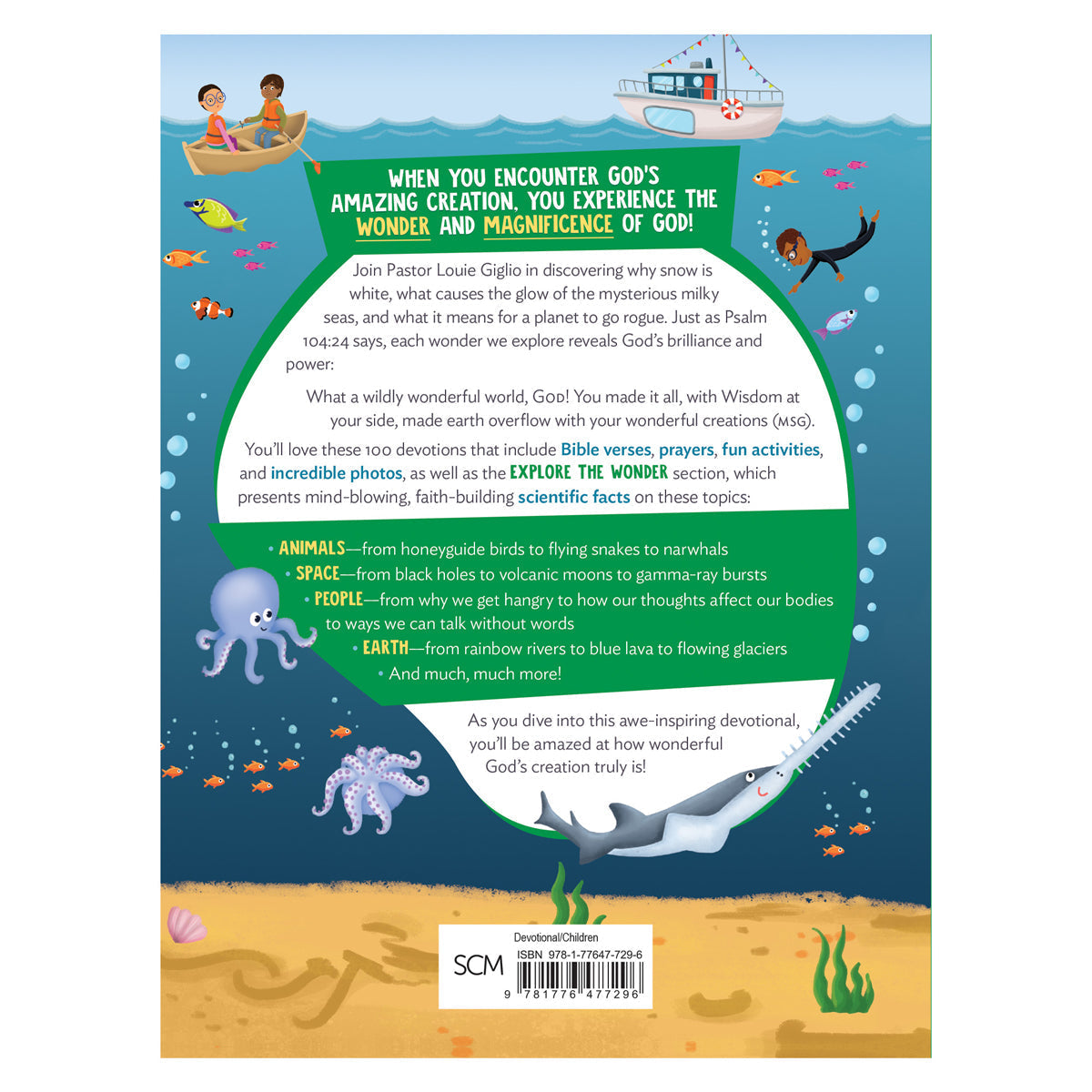 Wonder of Creation: 100 More Devotions about God and Science (Hardcover)