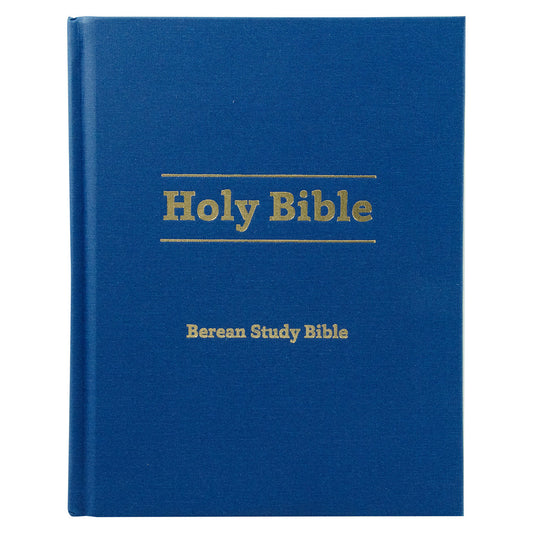BSB Berean Study Bible Blue (Hardcover)