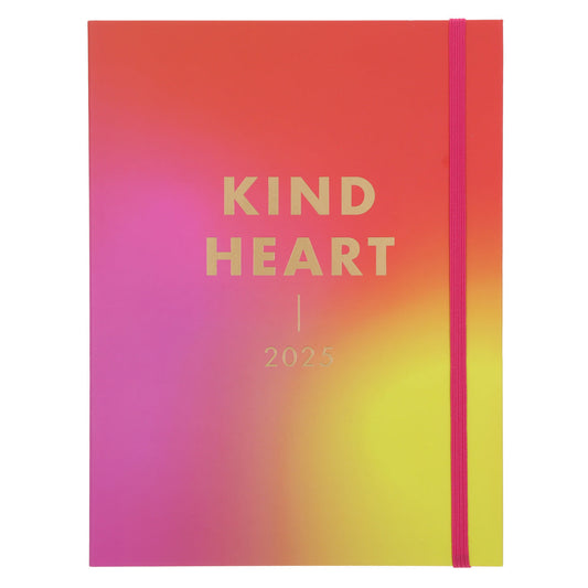 2025 Diary - Daily Planner - Kind Heart - Flexcover