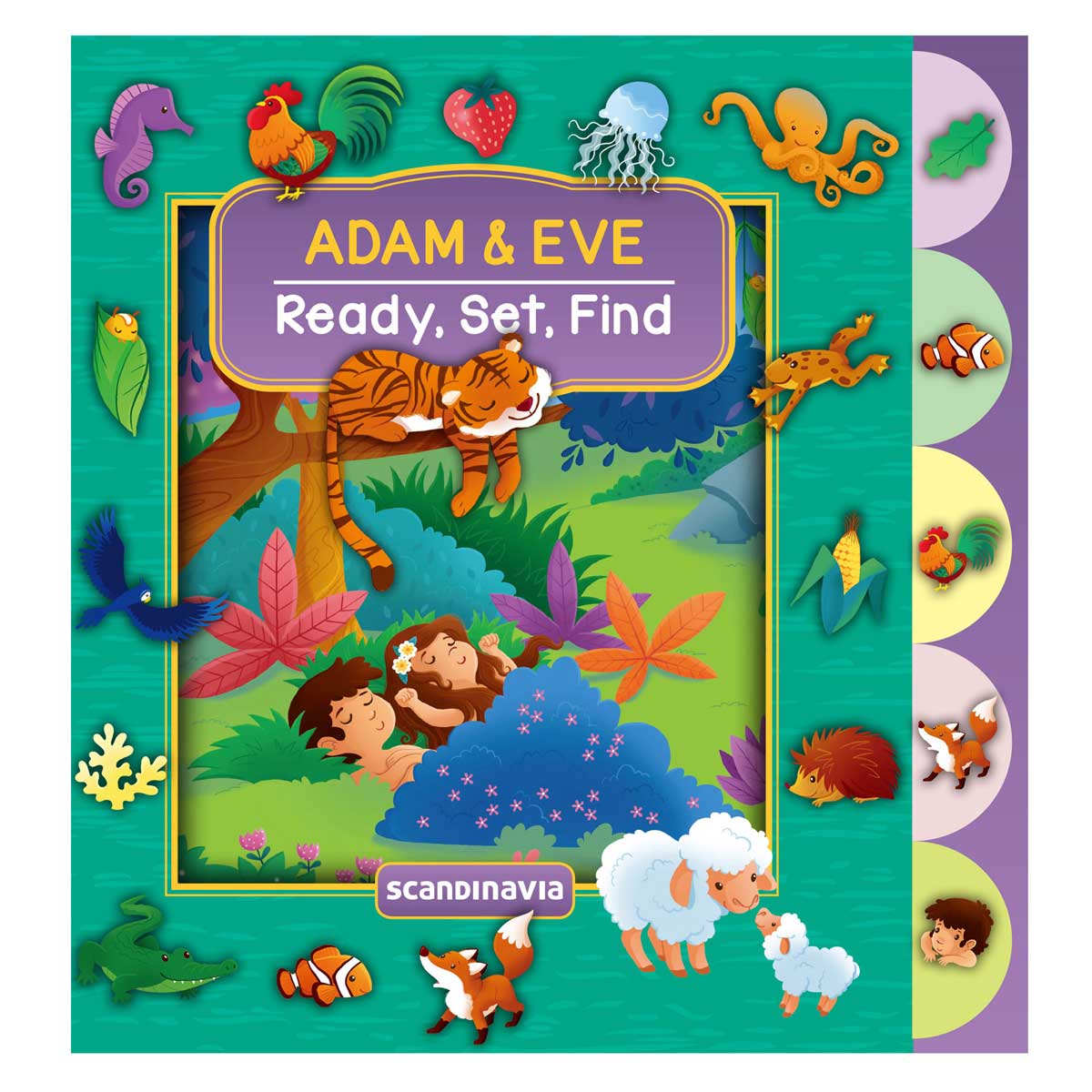 Adam & Eve - Ready, Set, Find (Board Book)