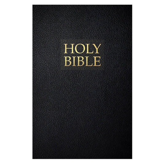 KJVER Black Imitation Leather Gift and Award Holy Bible